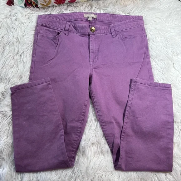 Banana Republic • Luxe Twill Pants in Lotus Lilac - Picture 3 of 15